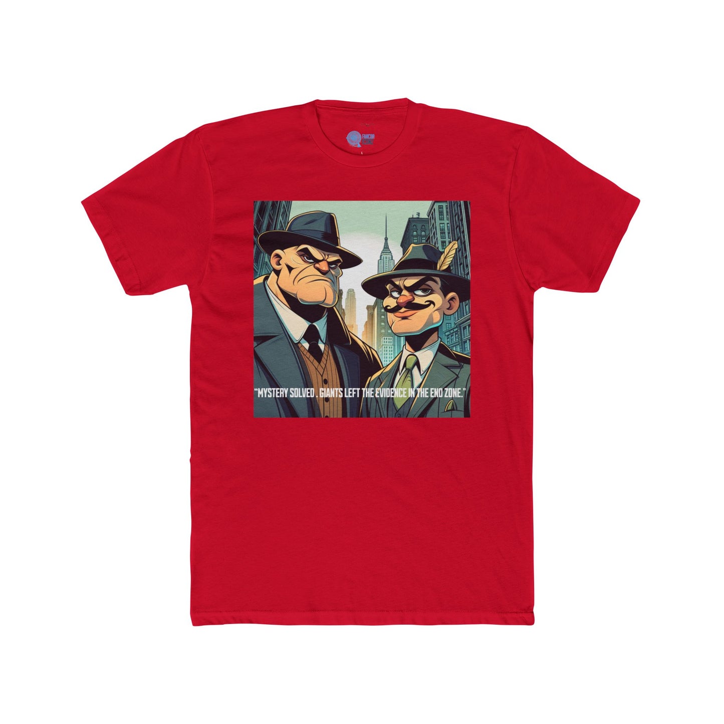MYSTERY SOLVED RETRO DETECTIVE NY GIANTS