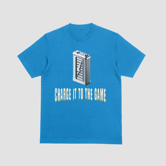 CHARGE IT TO THE GAME